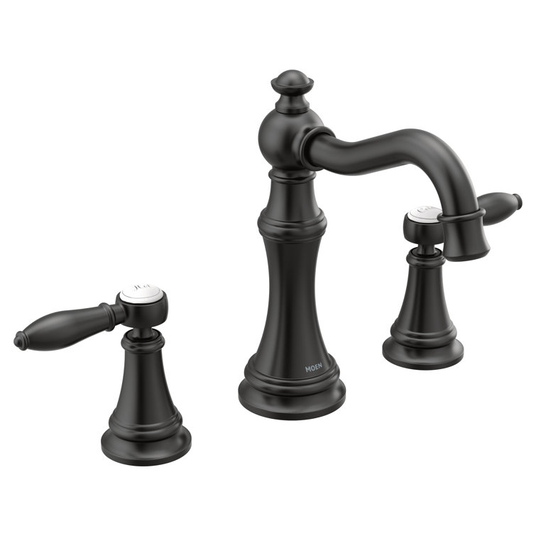 Moen Weymouth Widespread Bathroom Faucet & Reviews Wayfair